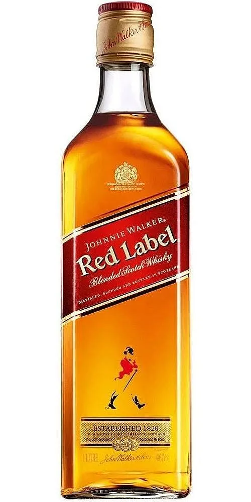 LITR Whisky J.Walker RED label holá lahev 40%1.00l