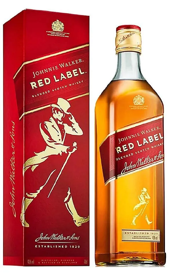 LITR Whisky J.Walker RED label v krabičce 40%1.00l