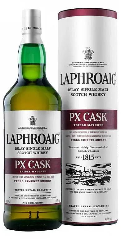 LITR Whisky Laphroaig PX cask v tubě  48%1.00l
