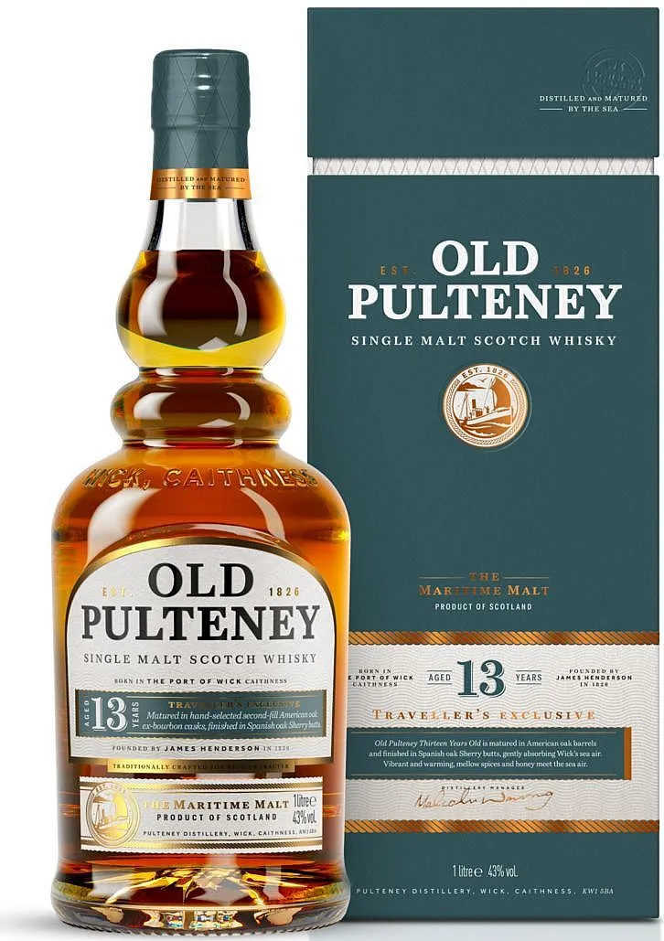 LITR Whisky Old Pulteney 13y  GB 43%1.00l