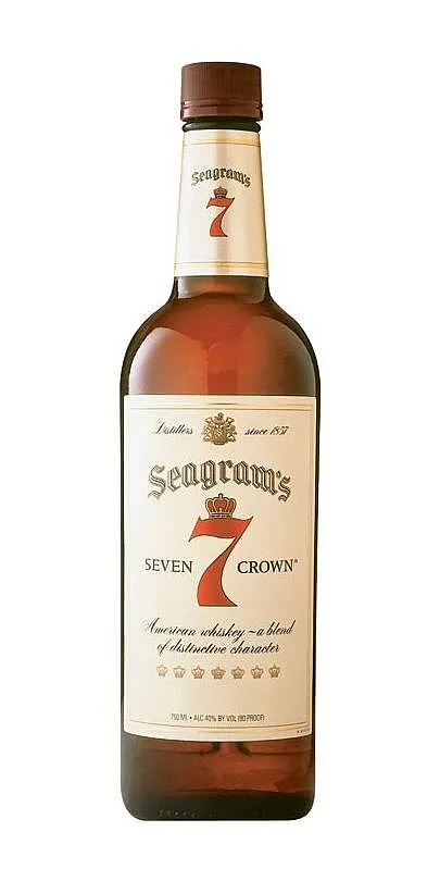 LITR Whisky Seagrams 7 Crown  40%1.00l