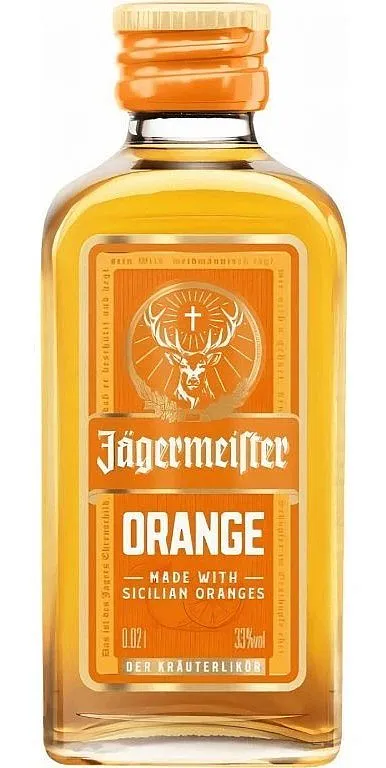 MINI Likér Jagermeister ORANGE malá  33%0.02l
