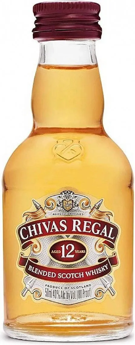 MINI Whisky Chivas Regal 12y 40%0.05l