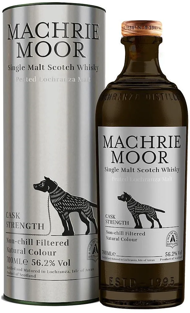 NEW Whisky Arran Machrie Moor Cask Strength Silver tuba  56.2%0.70l