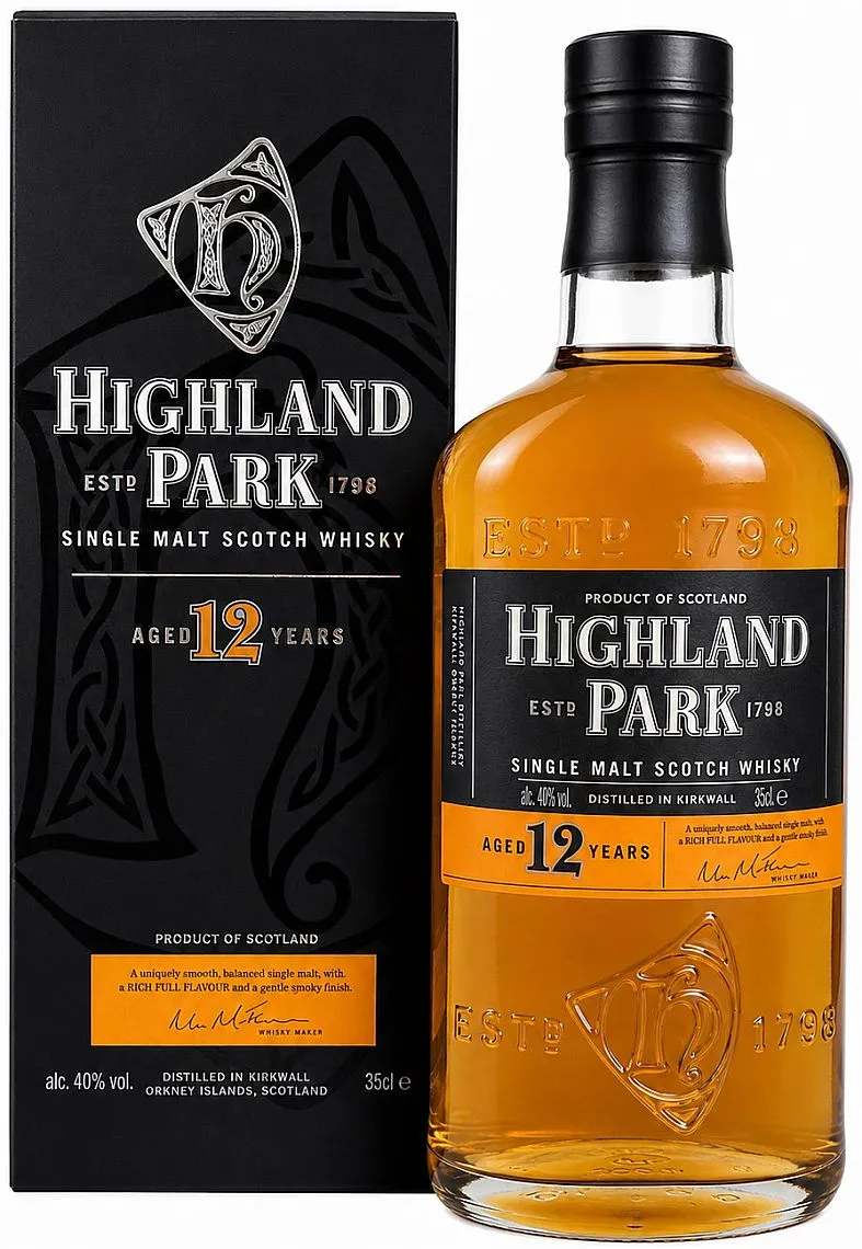 OLD Whisky Highland Park 12y gB 40%0.35l
