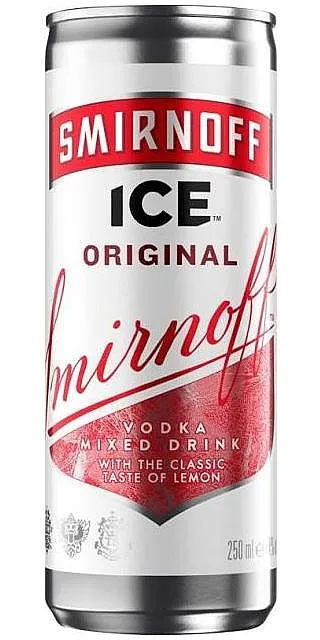PLECH Vodka Smirnoff Ice Red   TIN 0.275l