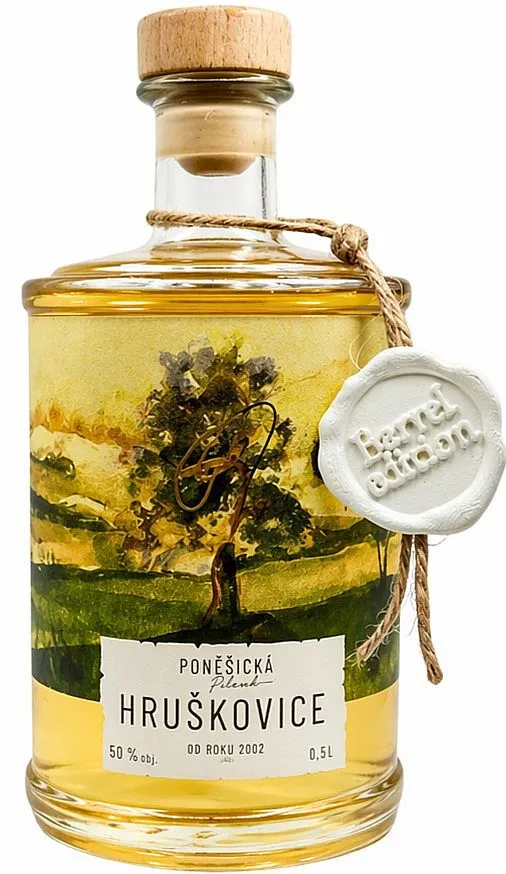 Poněšice hruškovice Barrel Edition  50%0.5l