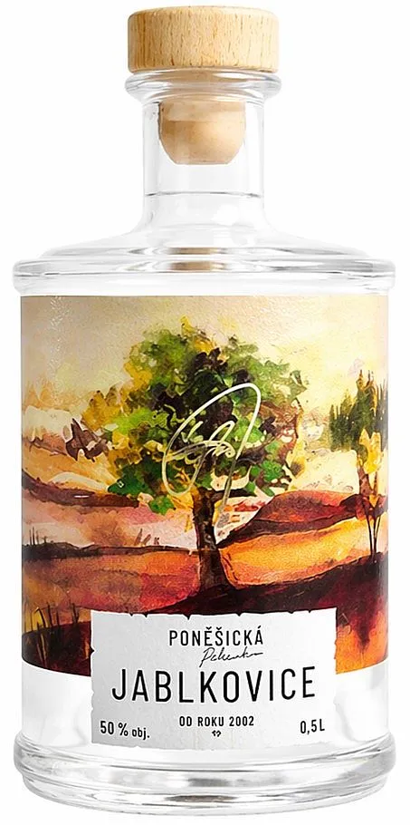 Poněšice jablkovice 50%0.5l