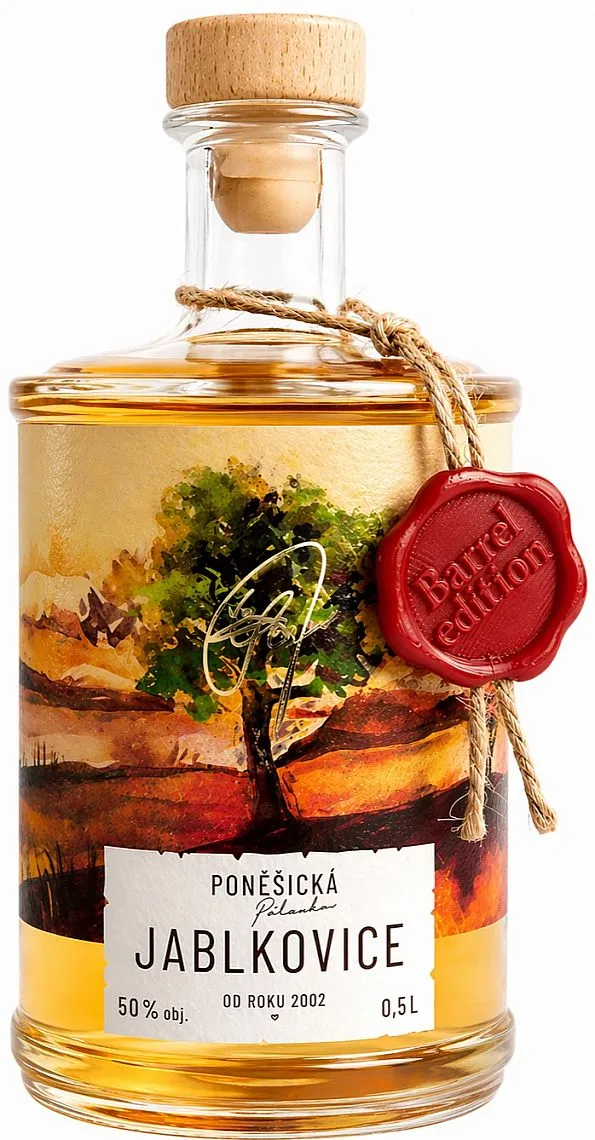 Poněšice jablkovice Barrel Edition  50%0.5l