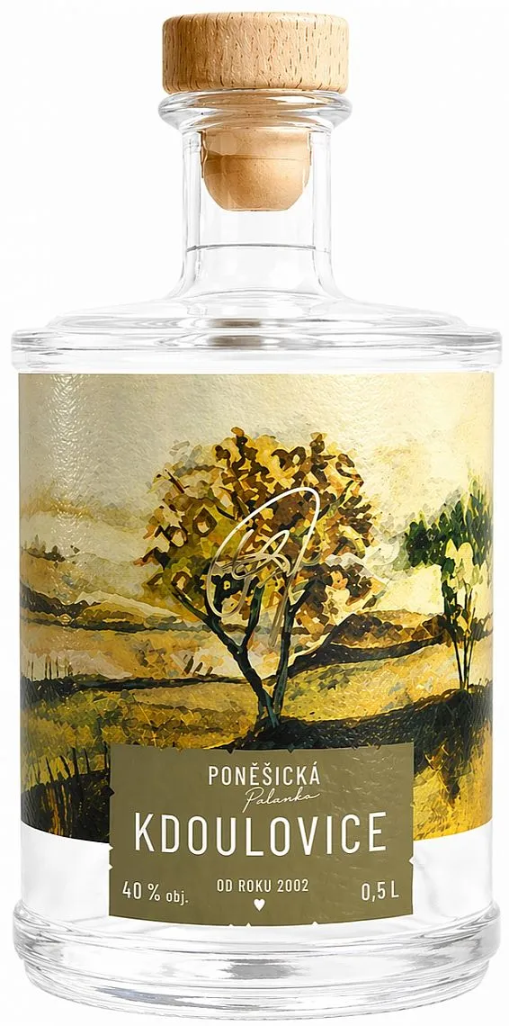 Poněšice kdoulovice 40%0.5l