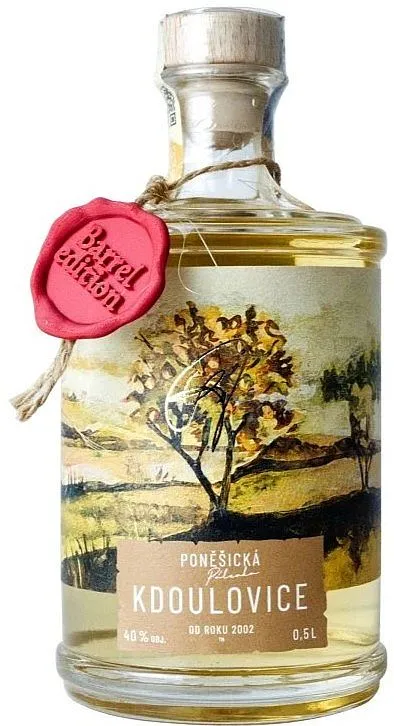 Poněšice kdoulovice Barrel Edition  40%0.5l