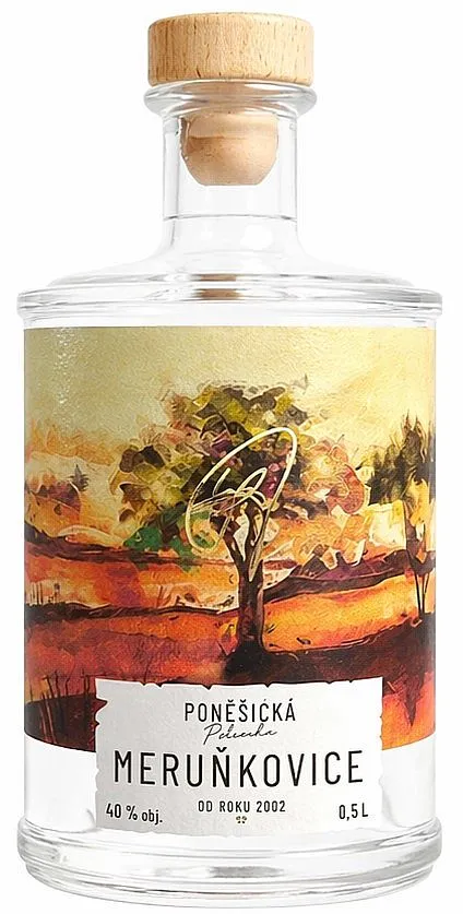Poněšice meruňkovice 40%0.5l