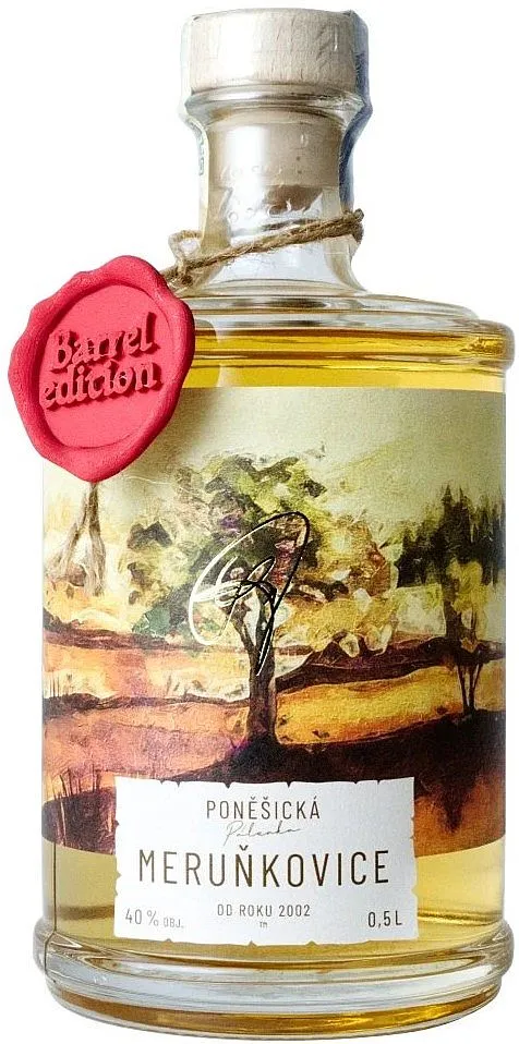 Poněšice meruňkovice Barrel Edition  40%0.5l