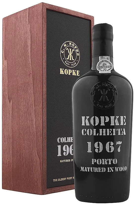 Porto Kopke Colheita 1967 dřevěná krabička 20%0.75l