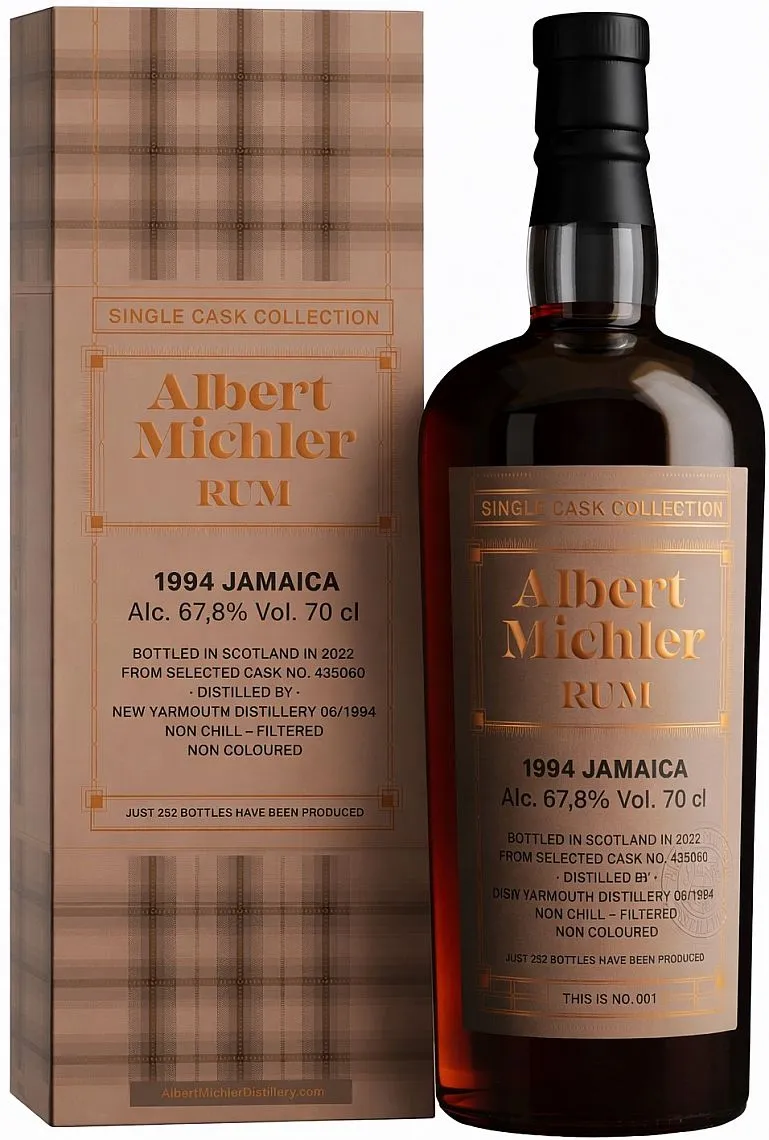 Rum Albert Michler 1994 Jamaica  gB 67.8%0.70l