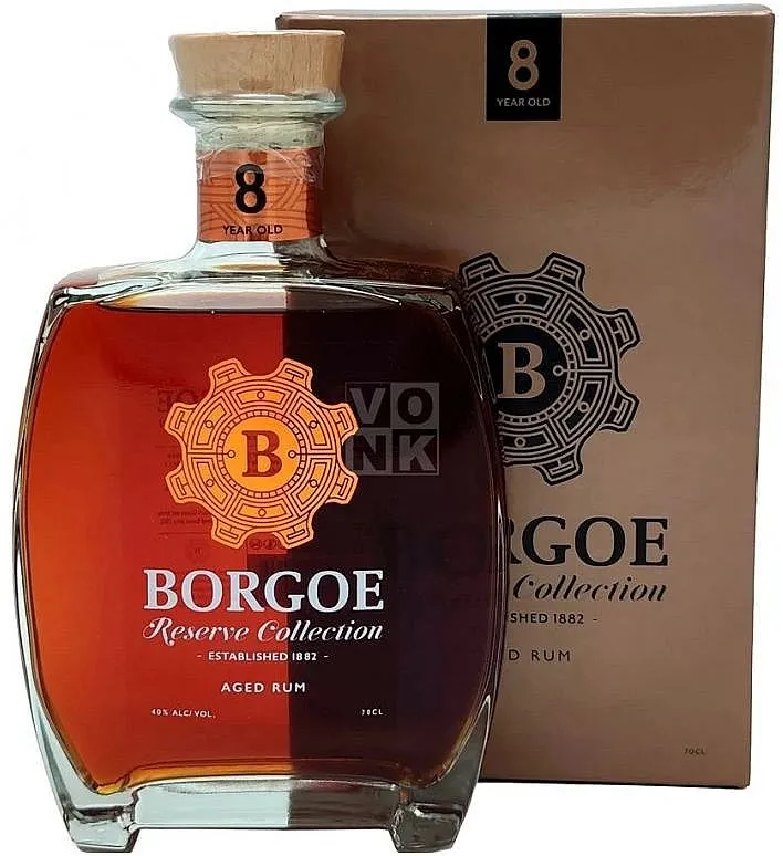 Rum Borgoe 8y Reserve Collection v krabičce  40%0.70l