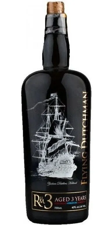Rum Flying Dutchman Dark no.3 černá lahev 40%0.70l