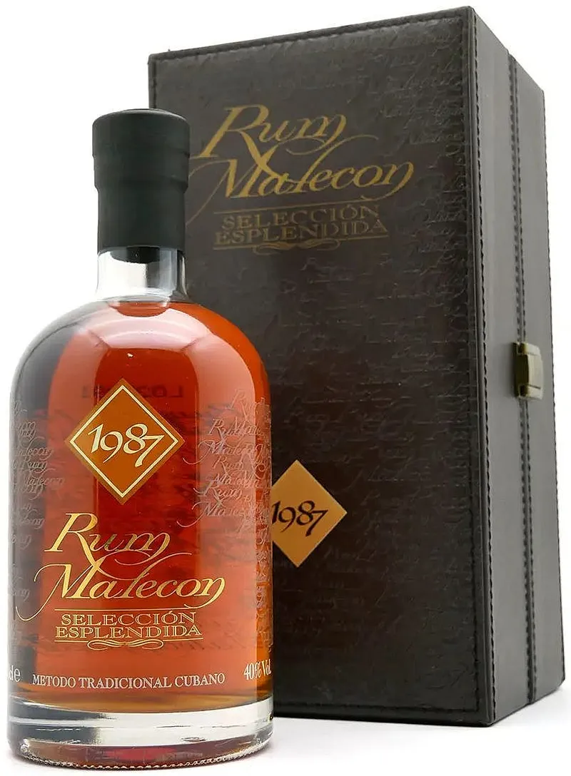 Rum Malecon 1987 Seleccion Esplendida kožená krabička 40%0.70l