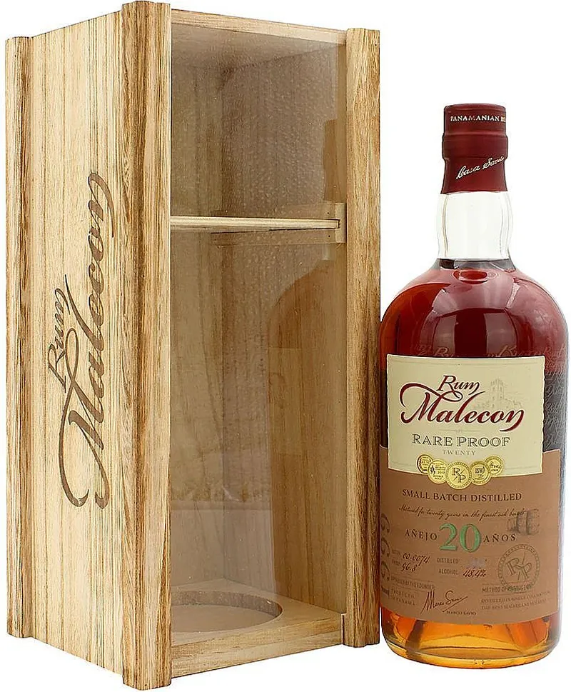 Rum Malecon 2004 Rare Proof 20y wood box 48.4%0.70l