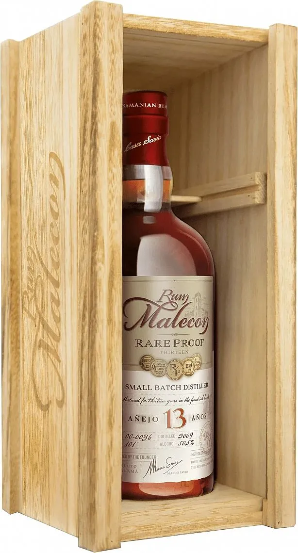 Rum Malecon 2006 Rare Proof 13y wood box  50.5%0.70l