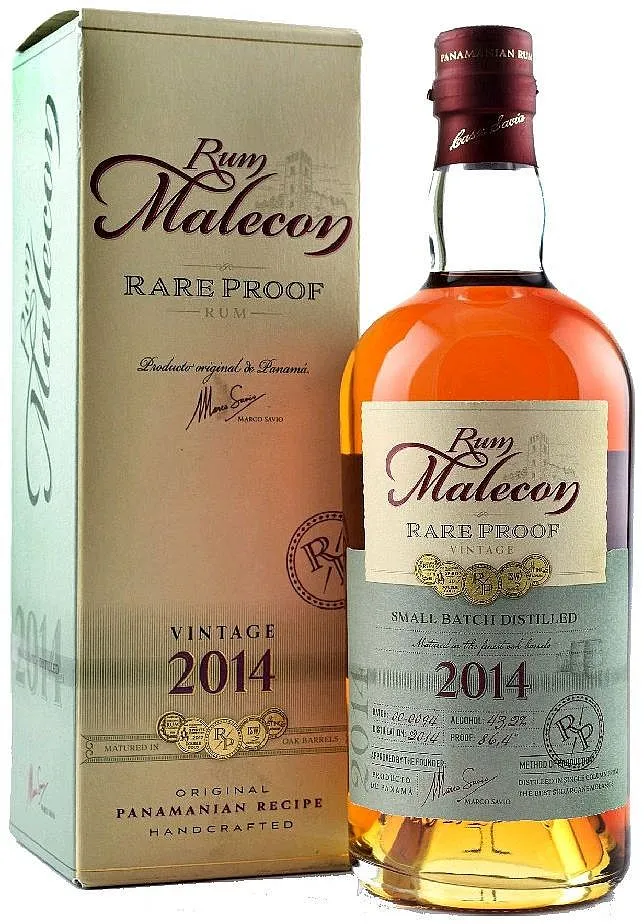 Rum Malecon 2014 Rare Proof 7y v krabičce 43.2%0.70l