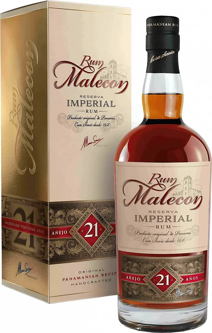 Rum Malecon 21y Reserva Imperial v krabičce 40%0.70l