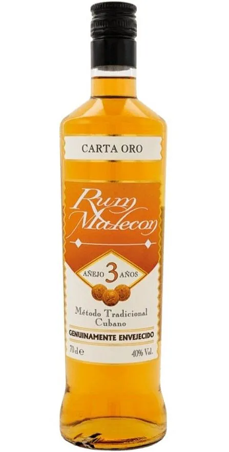 Rum Malecon 3y Carta Oro 40%0.70l