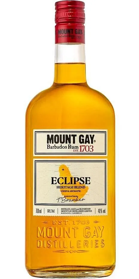 Rum Mount Gay Eclipse Gold Heritage blend 40%0.70l
