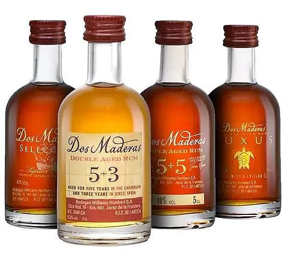 Set MINI Rum dos Maderas b. 2023  gB 4x0.05l