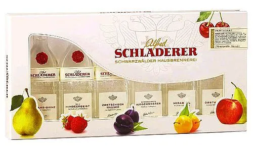 Set MINI Schladerer ovocné pálenky gB 42%6x0.03l