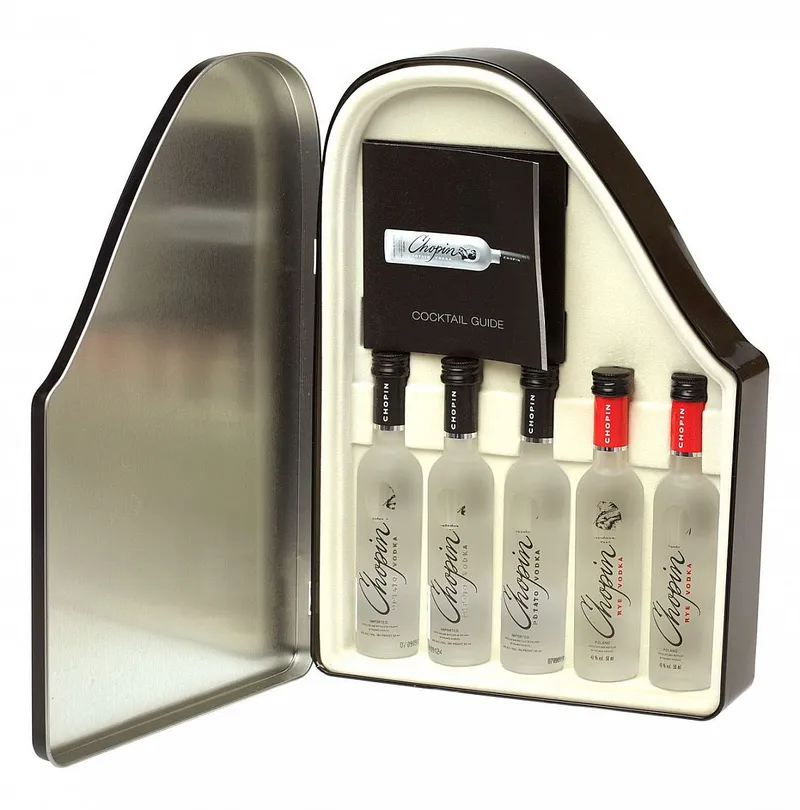 SET MINI Vodka Chopin PIANO  5ks  gB 40%5x0.05l