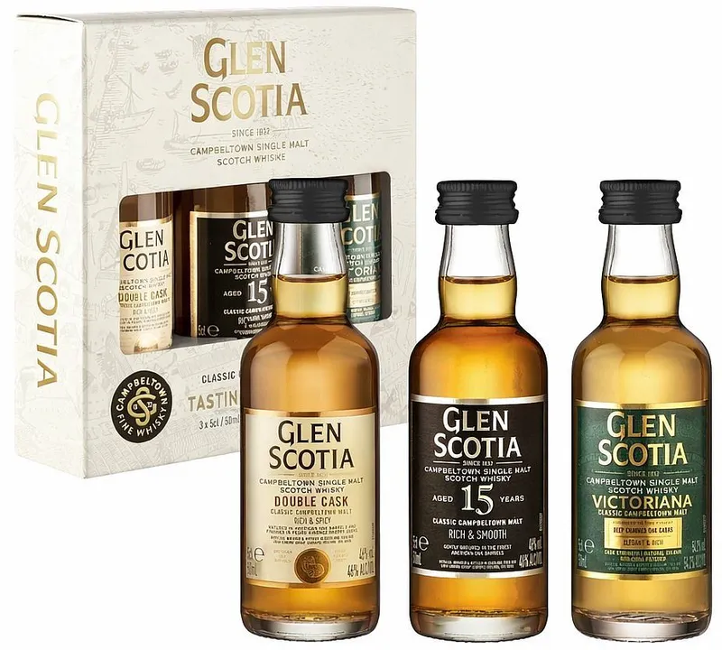 Set MINI Whisky Glen Scotia   gB 3x0.05l