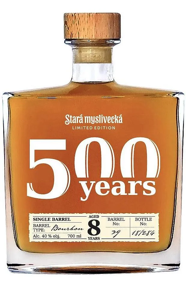 Single barrel Stará Myslivecká Bourbon cask 8y  40%0.70l