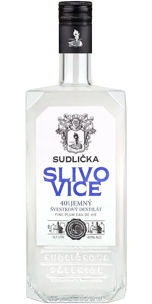 Sudlička Slivovice 40 Jemná  40%0.70l