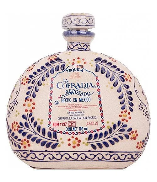 Tequila Cofradia keramika Talavera  gB 38%0.70l