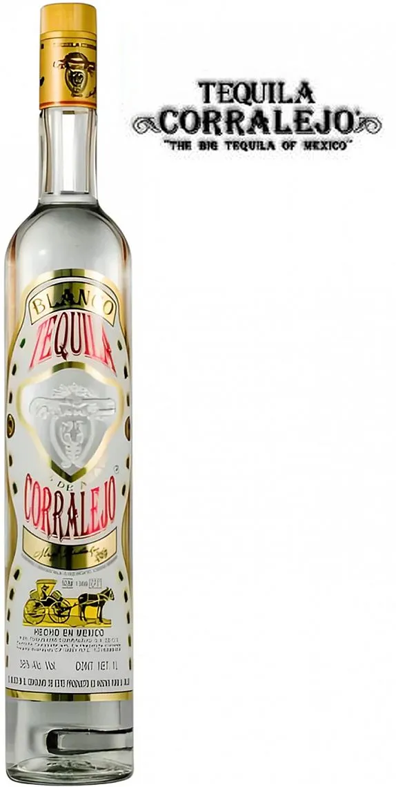 Tequila Corralejo Blanco  38%0.10l