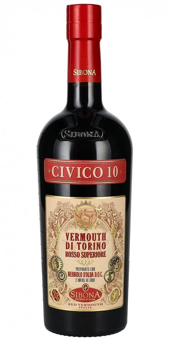 Vermut Sibona Civico 10 di Torino rosso  18%0.75l