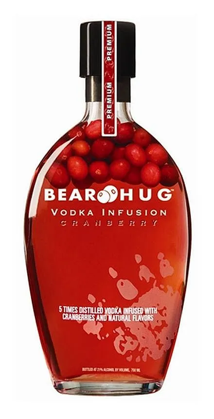 Vodka Bear Hug Cranberry  21%1.00l