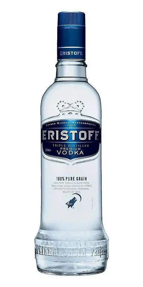 Vodka Eristoff                37.5%0.70l