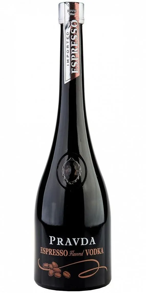 Vodka Pravda Espresso  37.5%0.70l