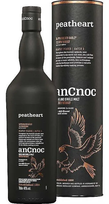 Whisky AnCnoc Peatheart batch 3 gT 46%0.70l