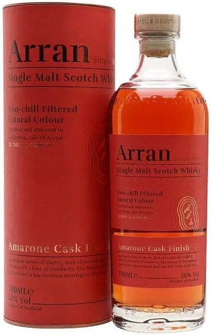 Whisky Arran Amarone v tubě 50%0.70l