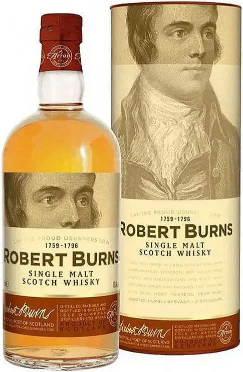 Whisky Arran Robert Burns 5y single malt  gT 43%0.70l