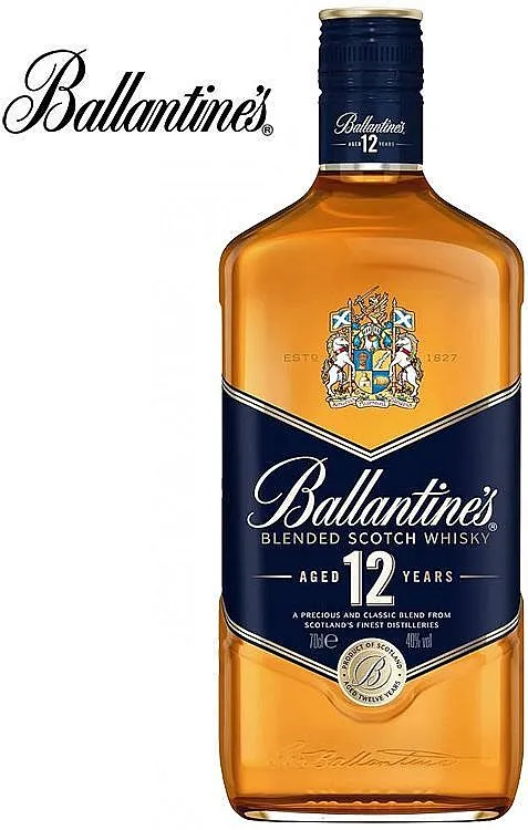 Whisky Ballantines 12y holá lahev  40%0.50l