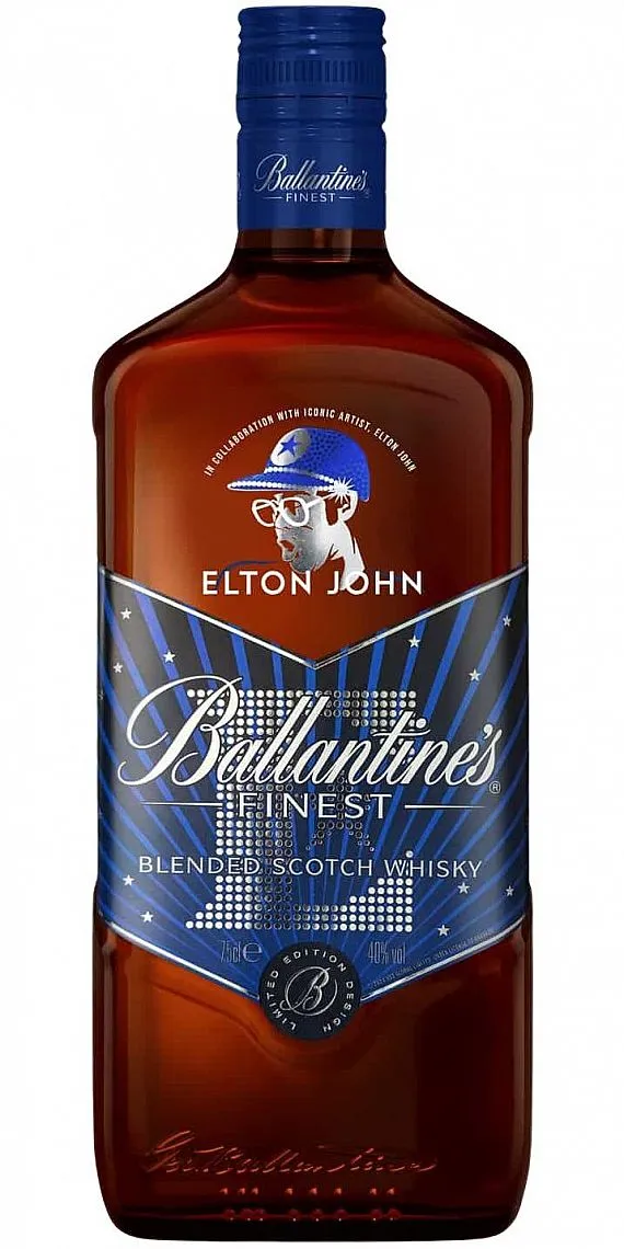 Whisky Ballantines Finest Elton John Edition  40%0.70l