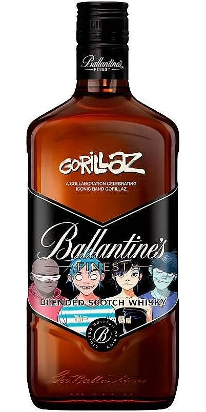 Whisky Ballantines Finest Gorillaz 40%0.70l