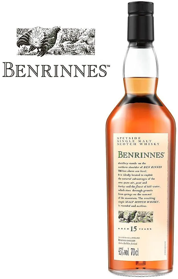 Whisky Benrinnes 15y Flora & Fauna holá lahev 43%0.70l