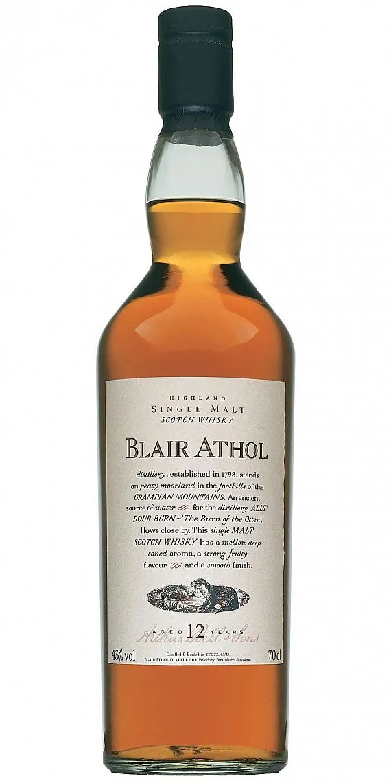 Whisky Blair Athol 12y Flora & Fauna Series holá lahev  43%0.70l
