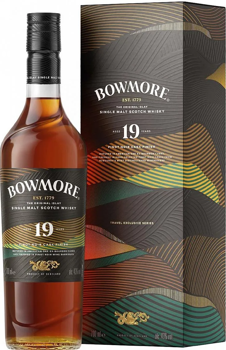 Whisky Bowmore 19y Pinot Noir Cask  gB 43%0.70l