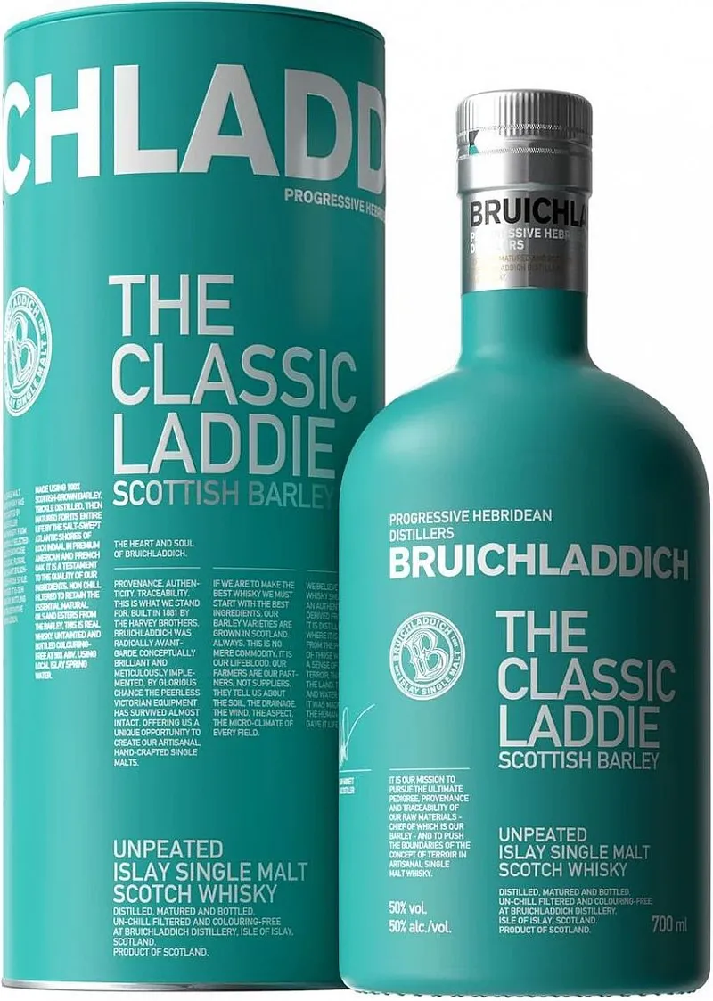Whisky Bruichladdich Classic Laddie v tubě  50%0.70l